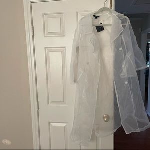 JLUXLABEL Sheer Coat